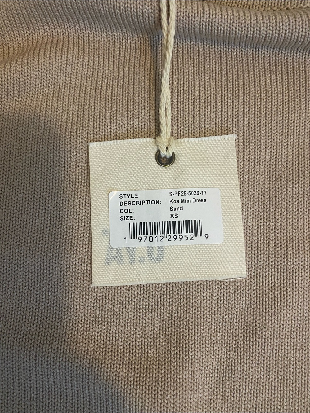 Seroya Koa Knit Mini Dress - Picture 4 of 4